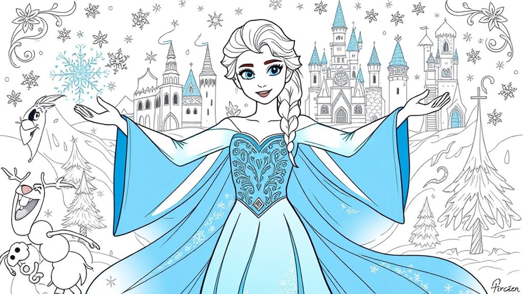 elsa s téli csodaország varázslat